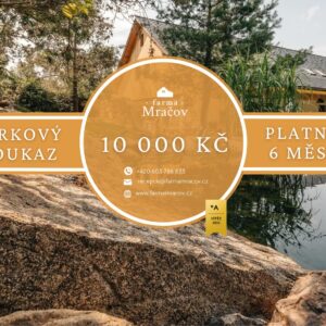 Dárkový poukaz 10000 Kč